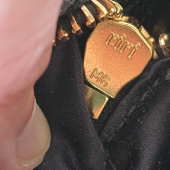 ××× SOLD ××× Miu Miu Matelasse Denim 2way Bag - Picture 16 of 17